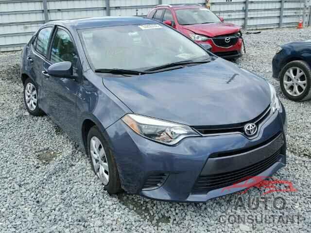 TOYOTA COROLLA 2015 - 2T1BURHEXFC309460