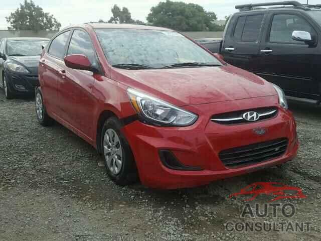 HYUNDAI ACCENT 2016 - KMHCT4AE1GU078310