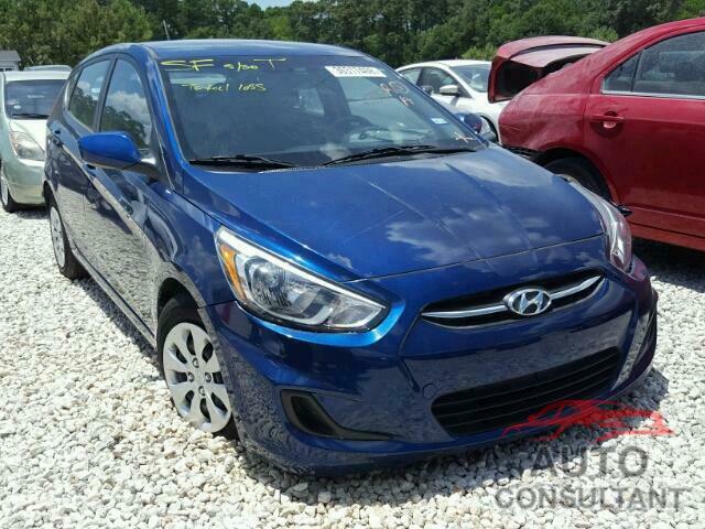 HYUNDAI ACCENT 2016 - KMHCT5AE6GU256900