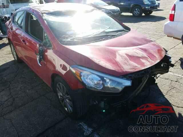 KIA FORTE 2016 - KNAFX4A62G5612078