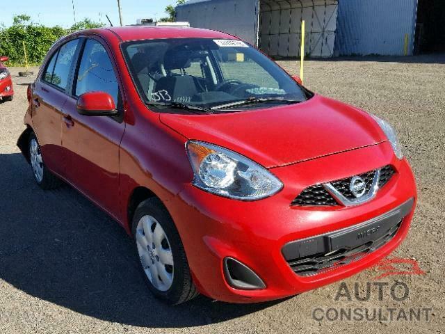 NISSAN MICRA 2015 - 3N1CK3CP5FL227121