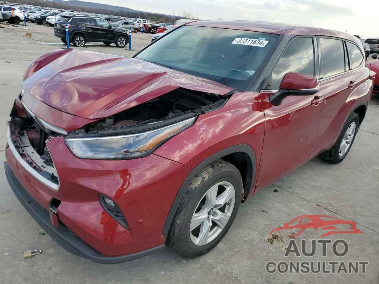 TOYOTA HIGHLANDER 2022 - 5TDZZRAH0NS128071