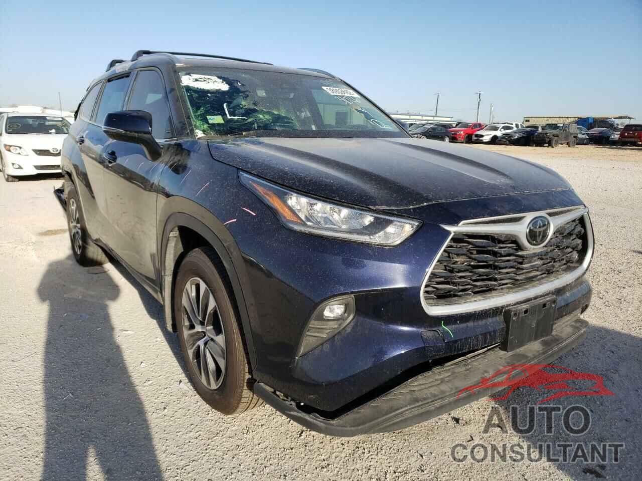 TOYOTA HIGHLANDER 2020 - 5TDGZRAH8LS014212