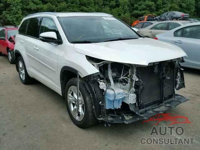TOYOTA HIGHLANDER 2015 - 5TDDKRFH4FS106177