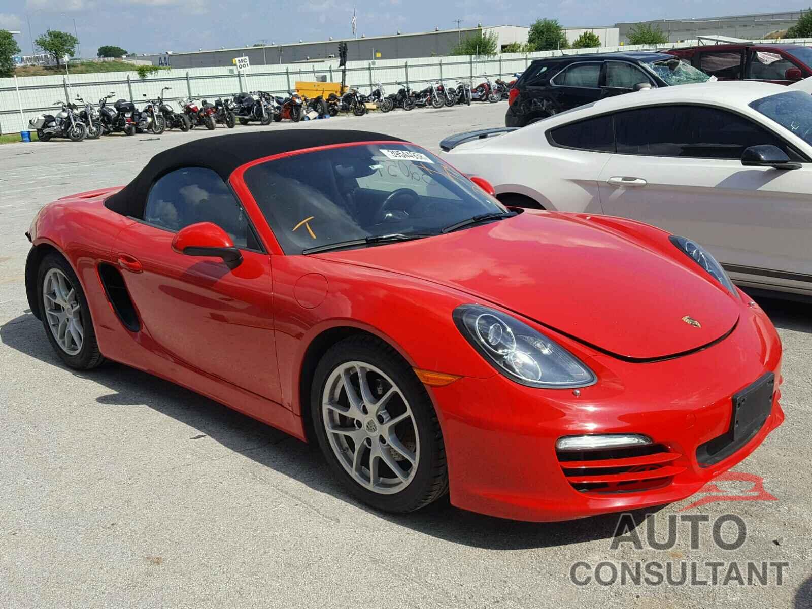 PORSCHE BOXSTER 2014 - WP0CA2A82ES121361