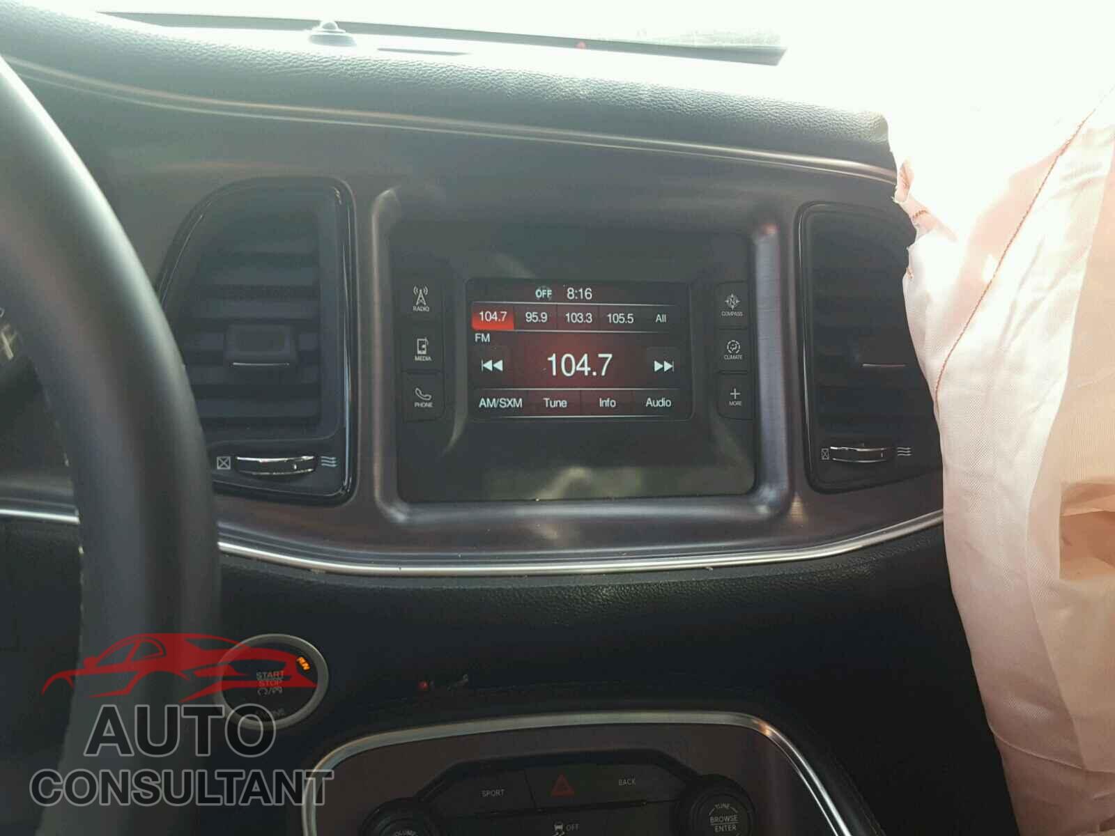 DODGE CHALLENGER 2016 - 2C3CDZAG9GH232110