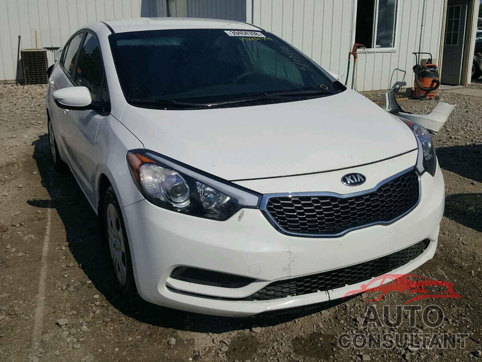 KIA FORTE 2016 - KNAFK4A60G5485202
