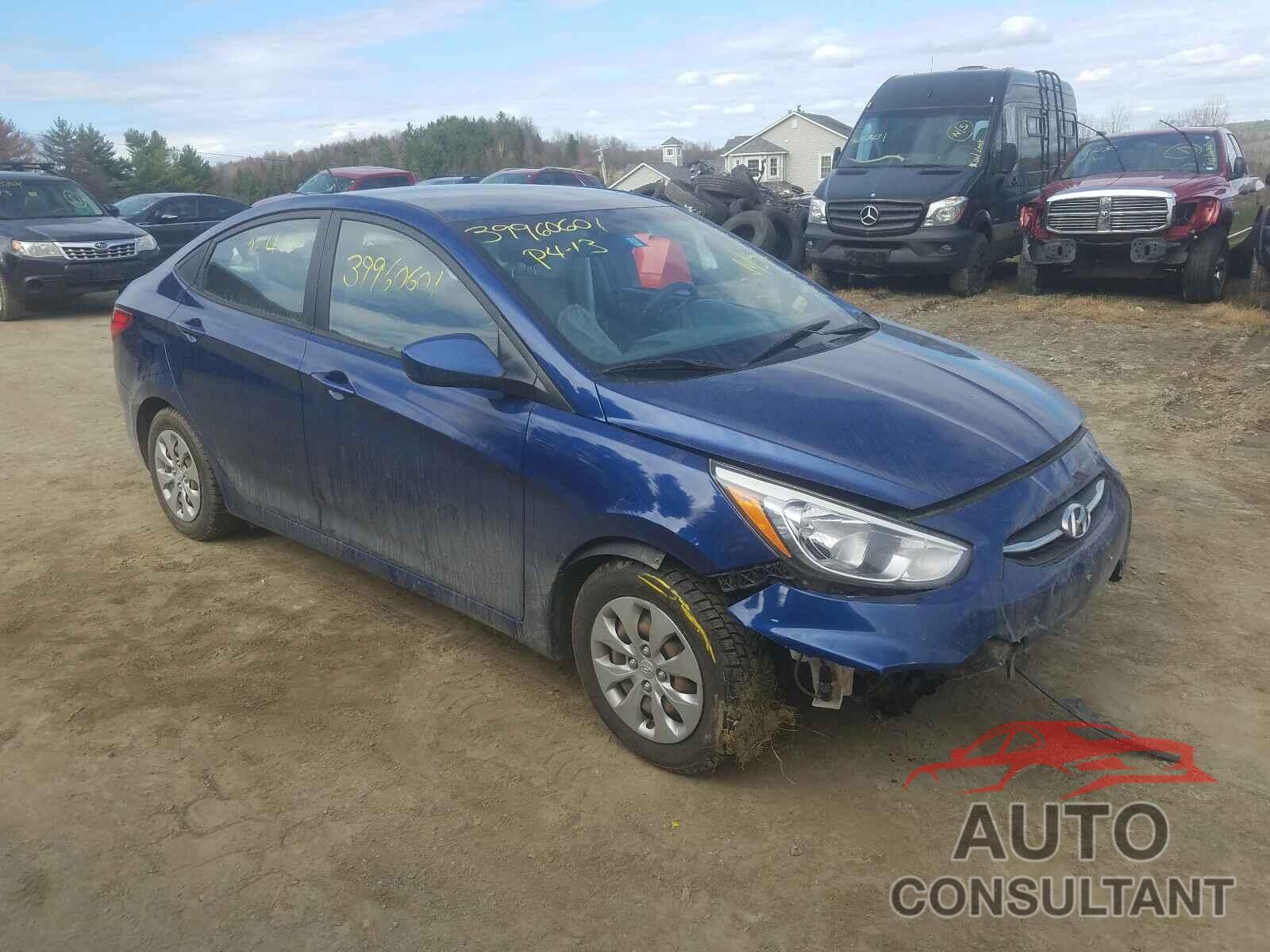 HYUNDAI ACCENT 2016 - KMHCT4AEXGU030434