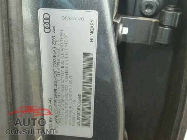 AUDI A3 2015 - WAUEFGFF3F1099650
