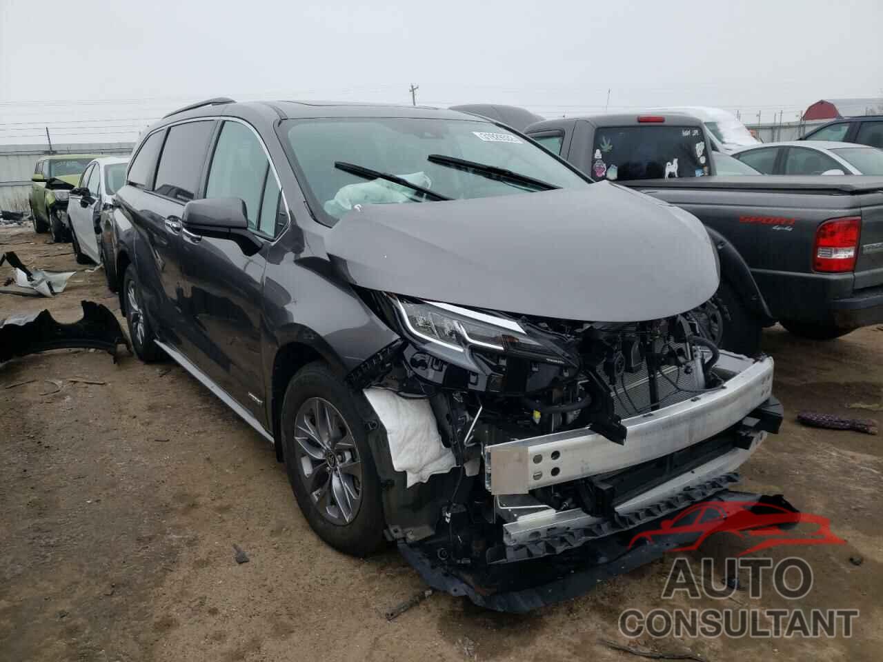 TOYOTA SIENNA 2021 - 5TDJSKFC3MS027062