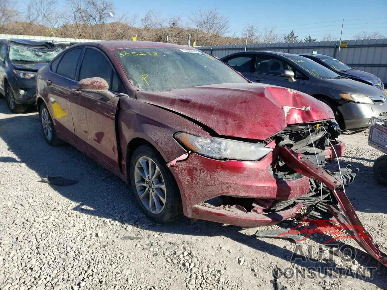 FORD FUSION 2017 - 3FA6P0H75HR305678