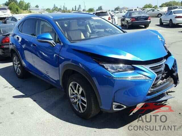 LEXUS NX 2016 - JTJBJRBZ7G2030744