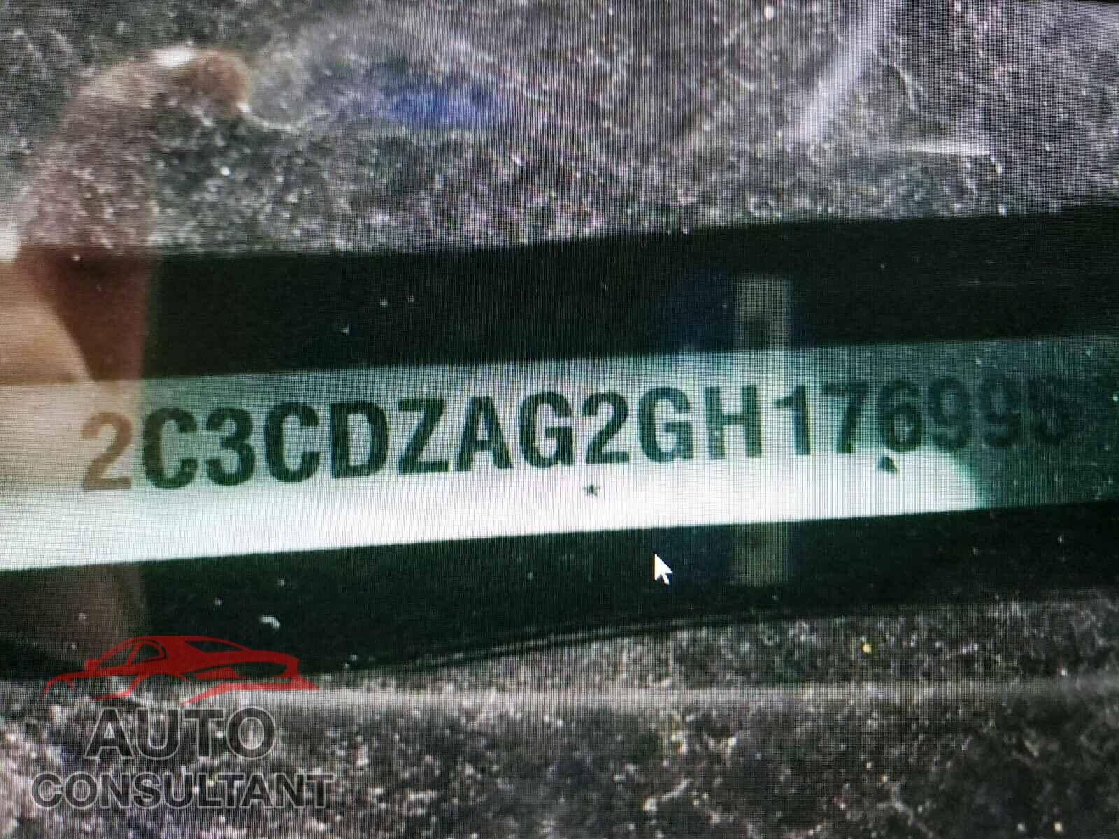 DODGE CHALLENGER 2016 - 2C3CDZAG2GH176995