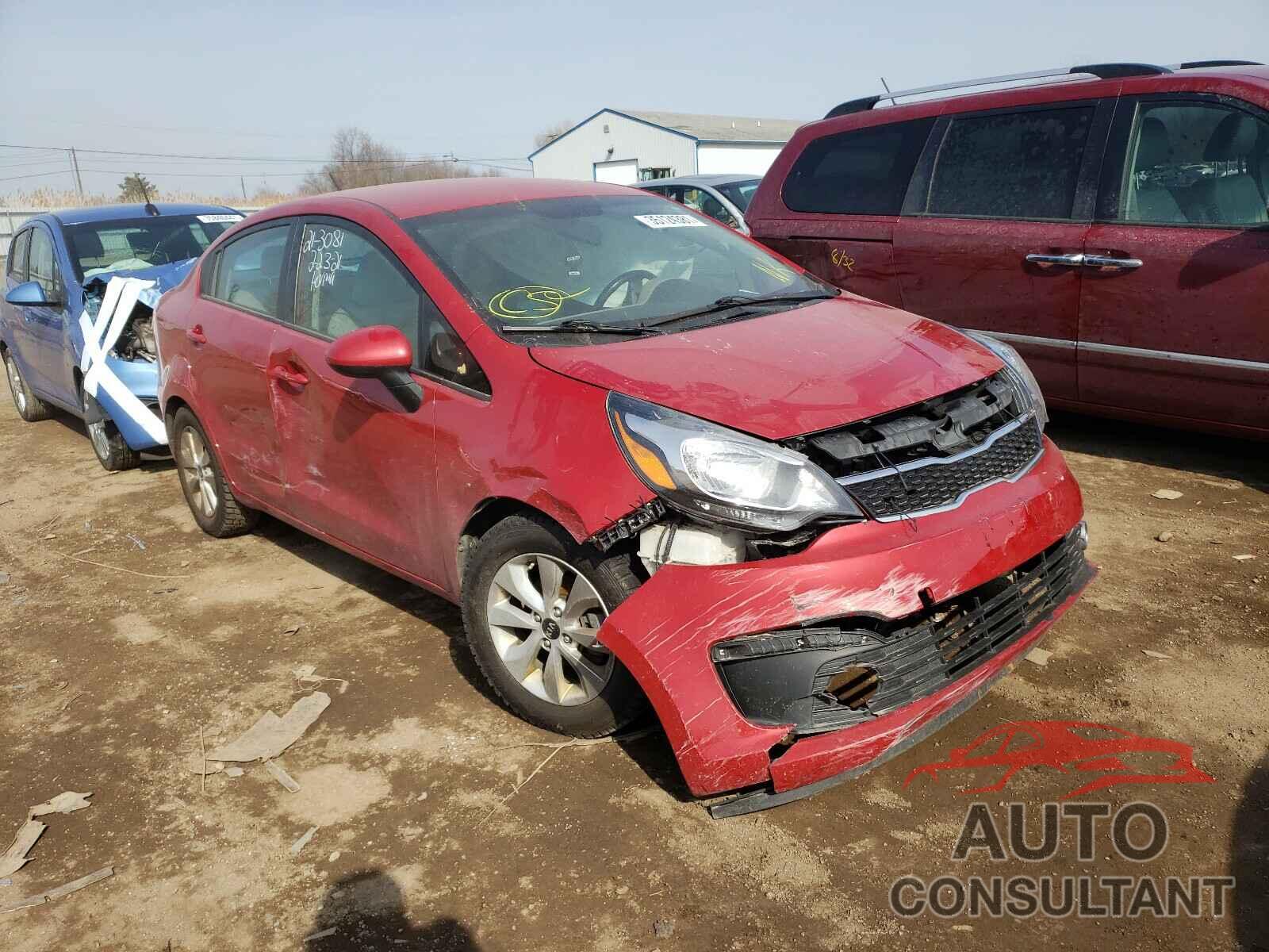 KIA RIO 2016 - KNADN4A31G6569172