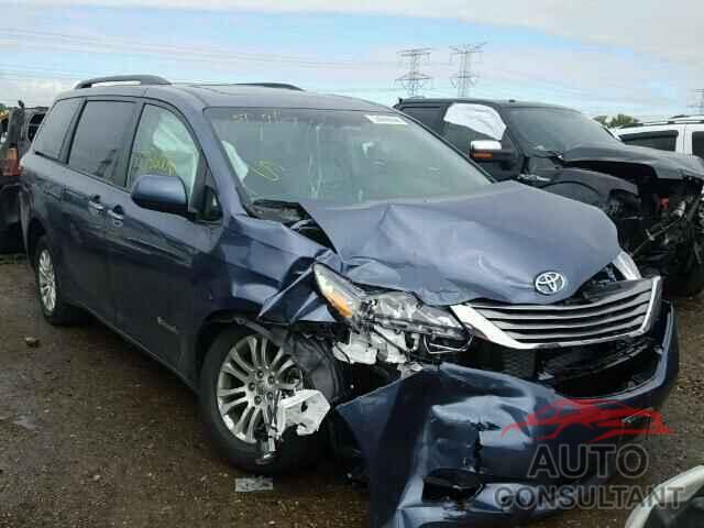 TOYOTA SIENNA 2016 - 5TDYK3DC0GS752162