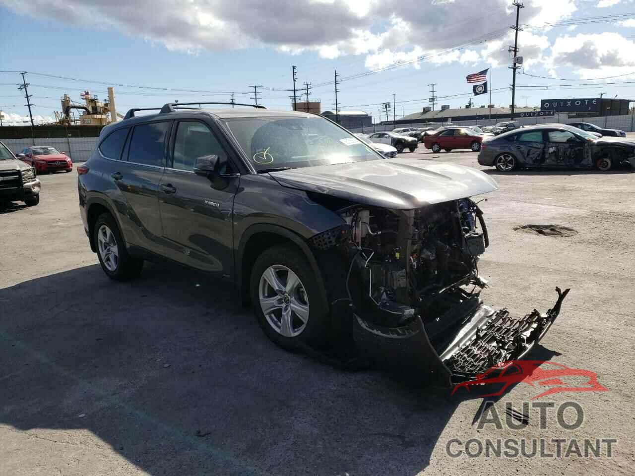 TOYOTA HIGHLANDER 2021 - 5TDBBRCH3MS537411