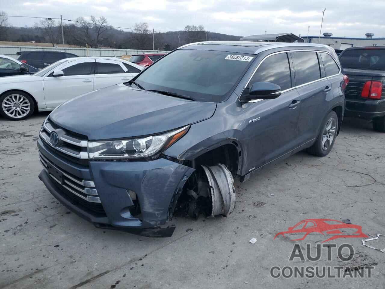 TOYOTA HIGHLANDER 2017 - 5TDDGRFH9HS026569