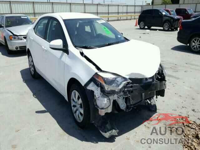 TOYOTA COROLLA 2016 - 2T1BURHE1GC558358