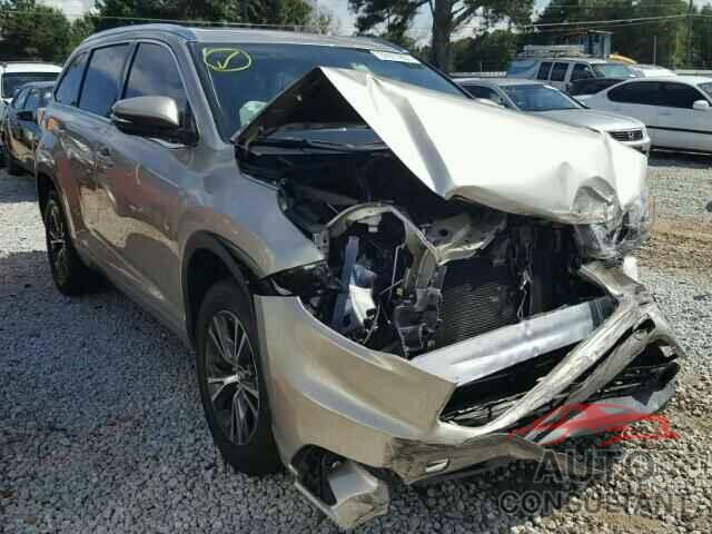TOYOTA HIGHLANDER 2016 - 5TDKKRFH6GS162694