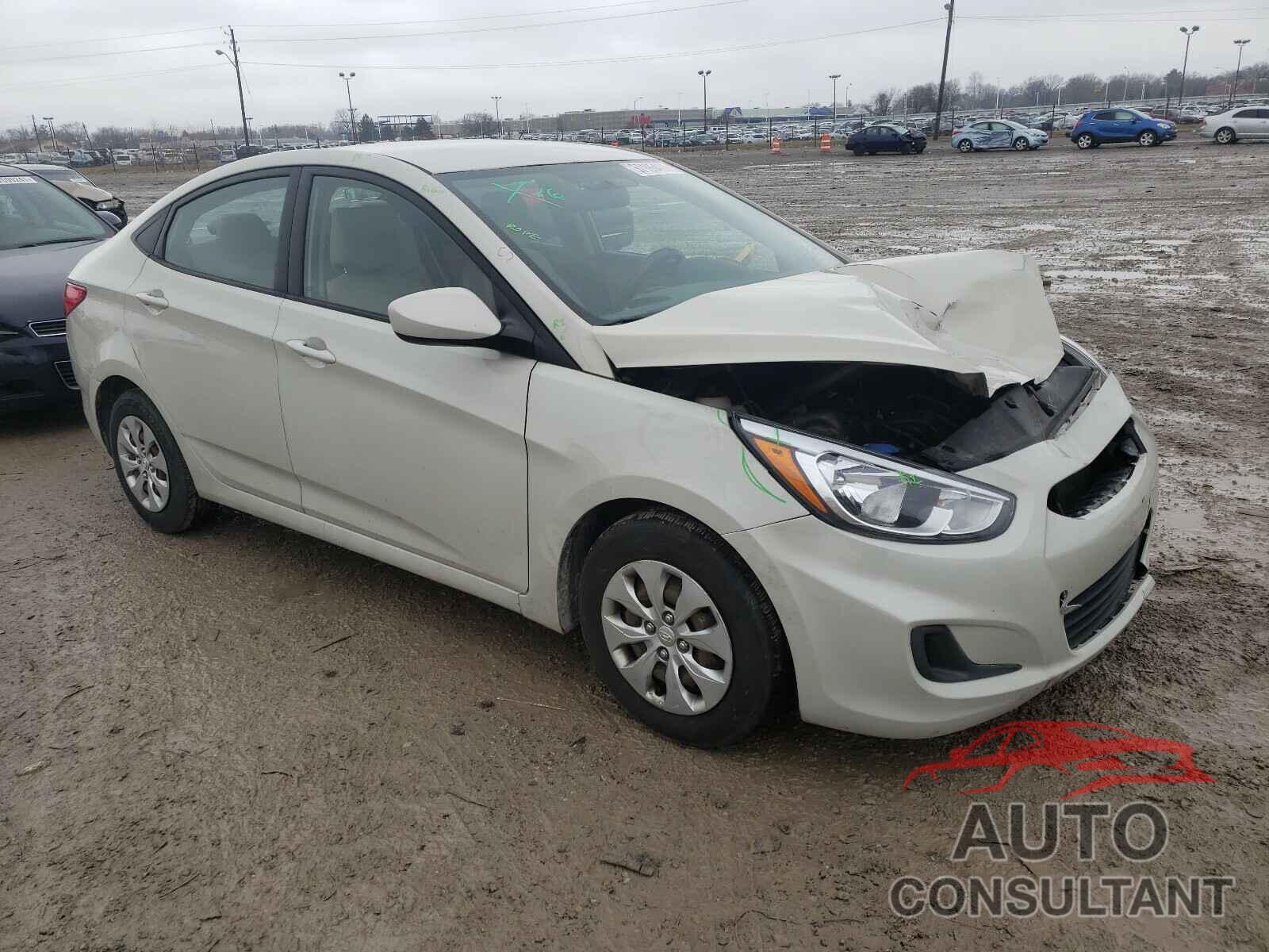 HYUNDAI ACCENT 2016 - KMHCT4AEXGU029364