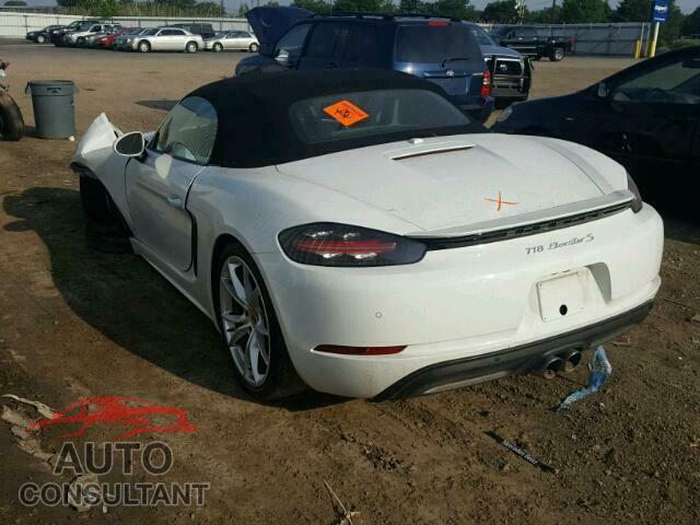 PORSCHE BOXSTER 2017 - WP0CB2A85HS240507