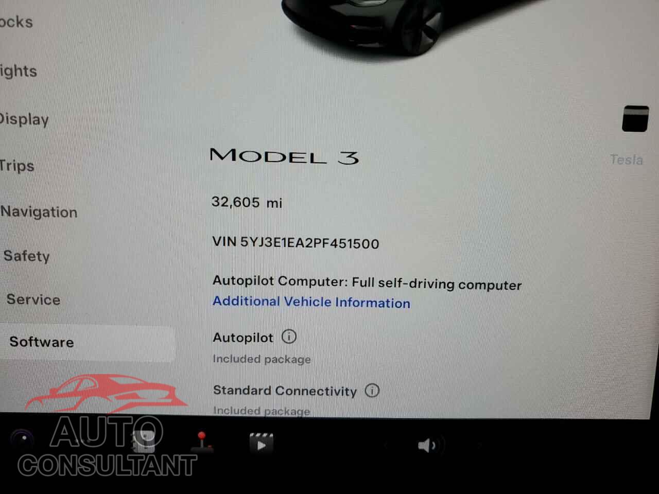TESLA MODEL 3 2023 - 5YJ3E1EA2PF451500