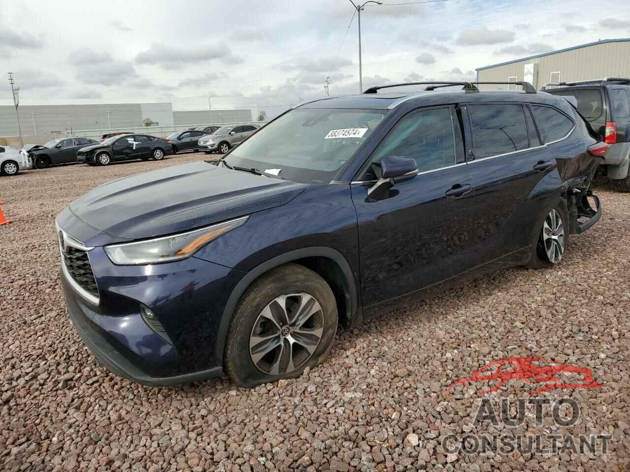 TOYOTA HIGHLANDER 2021 - 5TDHZRAH4MS089026