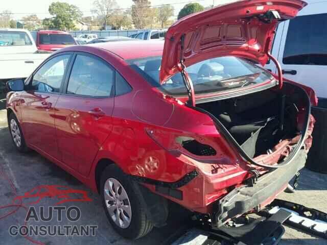 HYUNDAI ACCENT 2015 - KMHCT4AE7FU853868