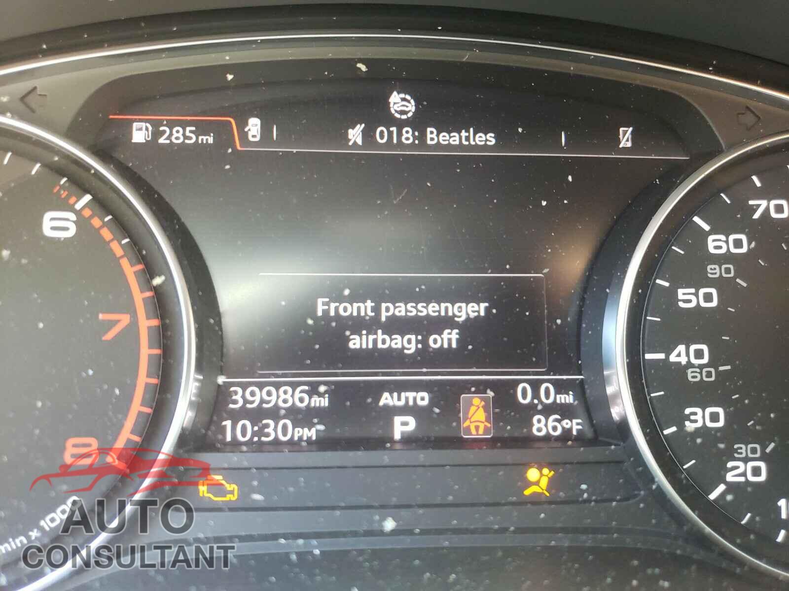 AUDI A4 2018 - WAULMAF45JA071057