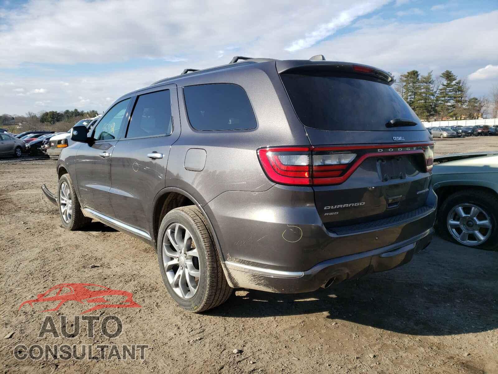 DODGE DURANGO 2017 - 1C4RDJEG1HC884080