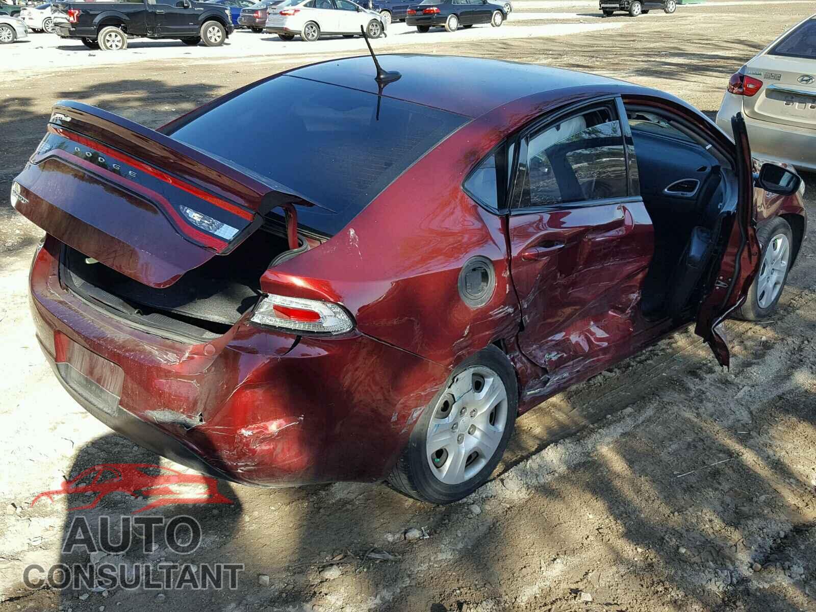 DODGE DART 2015 - 1C3CDFAAXFD363603
