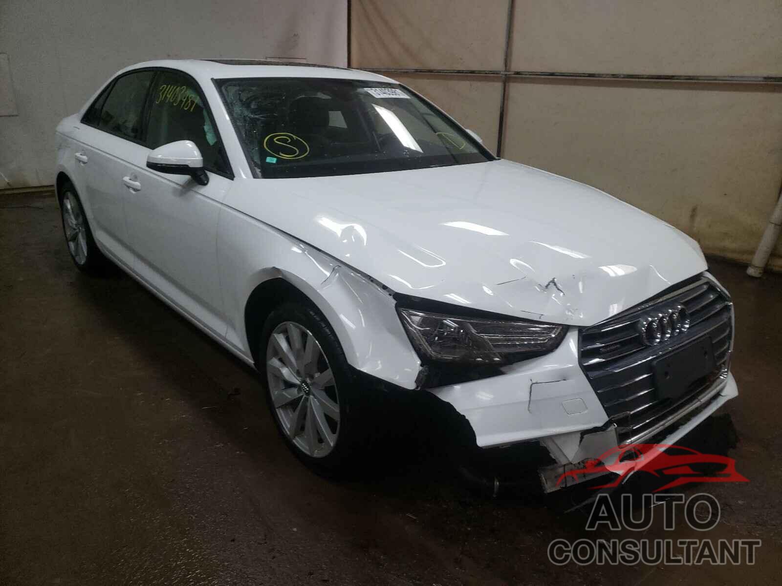 AUDI A4 2017 - WAUANAF45HN008239