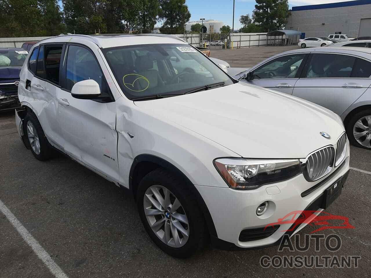 BMW X3 2016 - 5UXWX9C57G0D71072