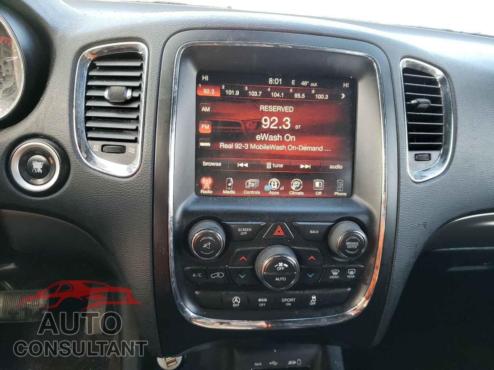 DODGE DURANGO 2016 - 1C4RDJAG8GC302044