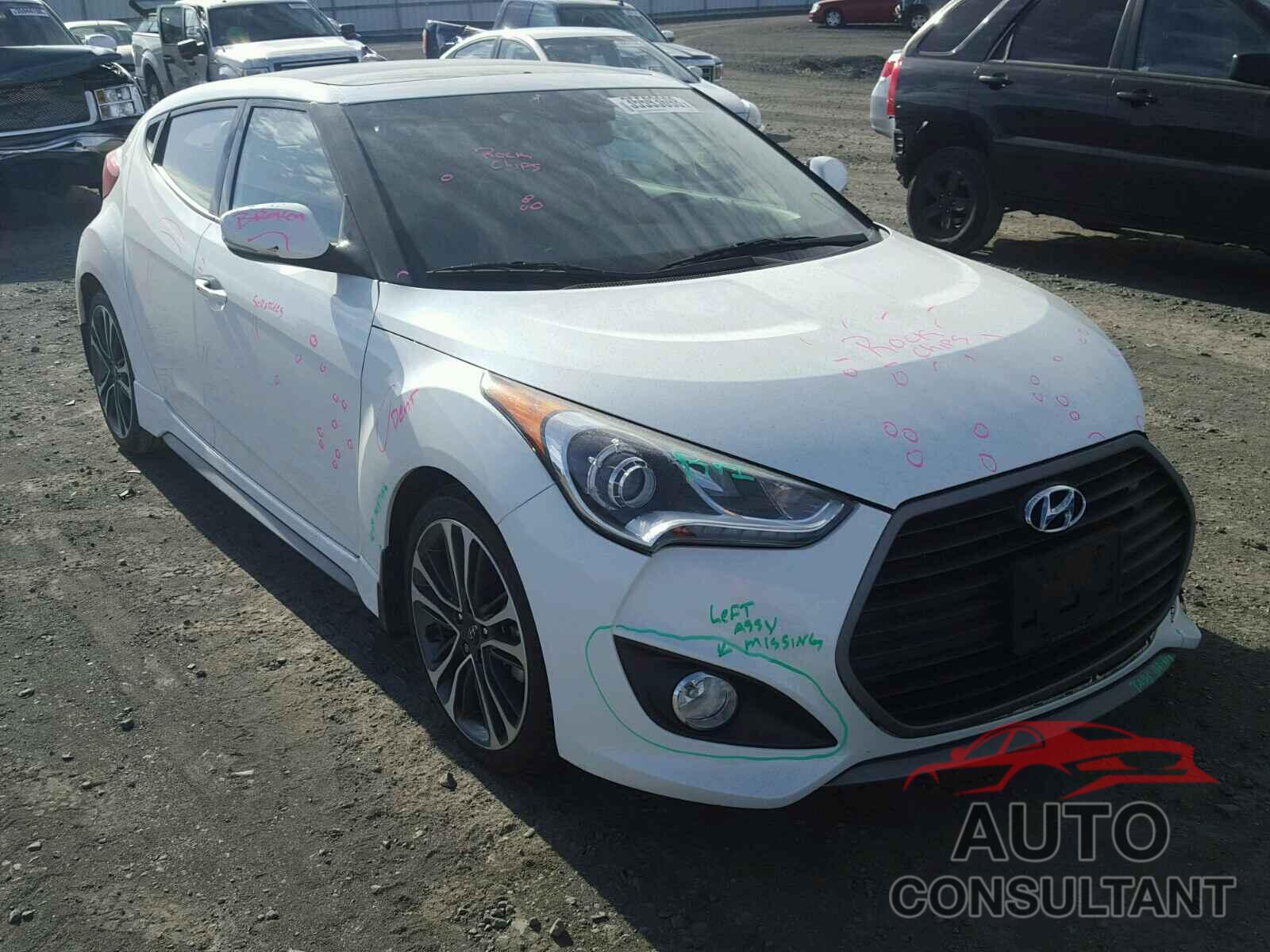 HYUNDAI VELOSTER 2016 - KMHTC6AE2GU265275