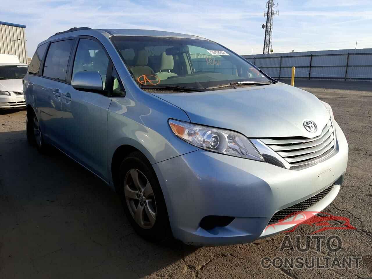 TOYOTA SIENNA 2017 - 5TDKZ3DCXHS895770