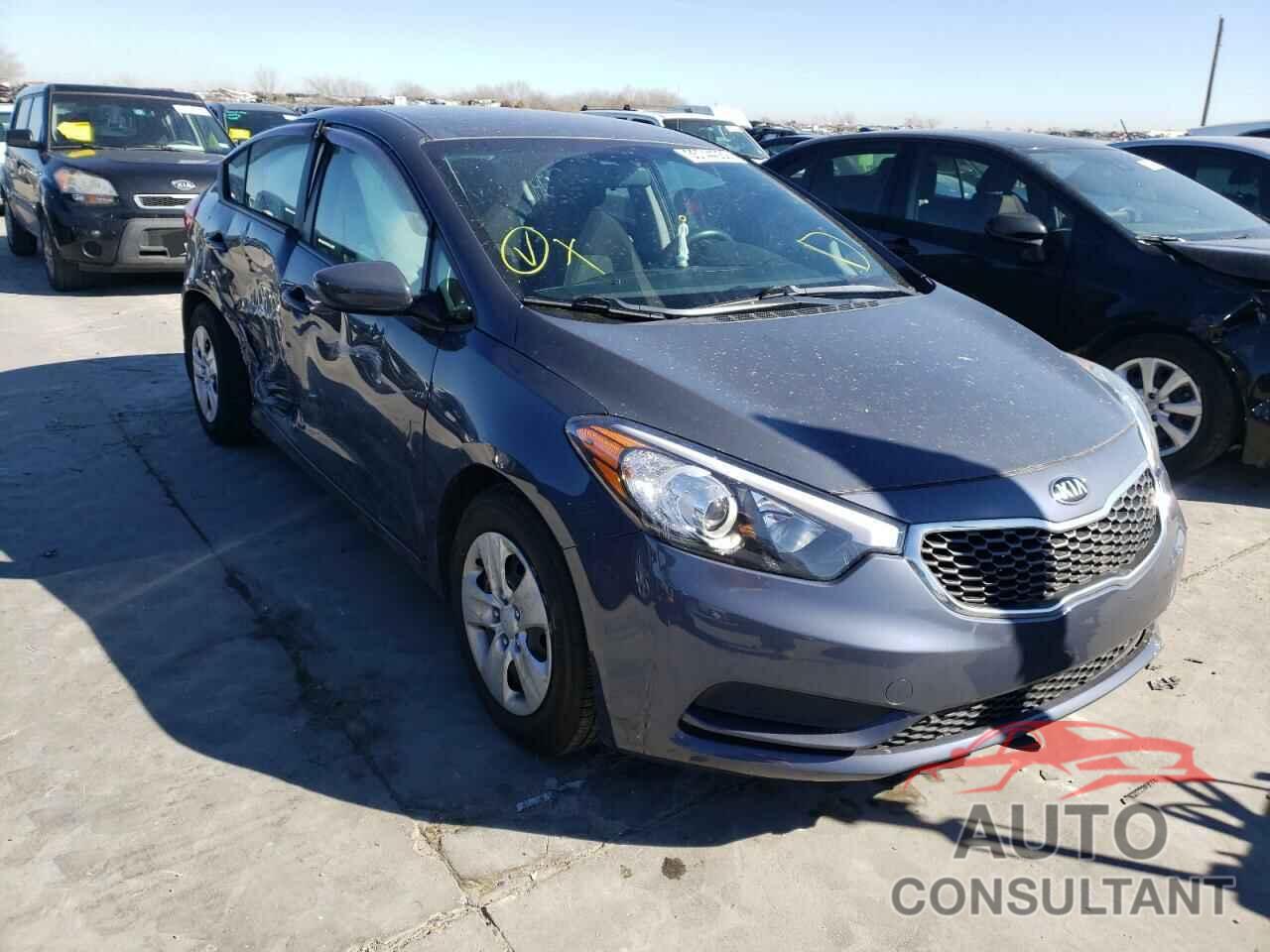 KIA FORTE 2016 - KNAFK4A60G5554129