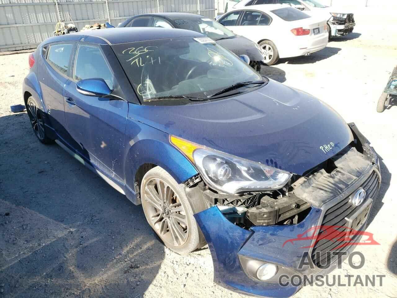 HYUNDAI VELOSTER 2016 - KMHTC6AE6GU285285