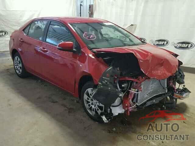 TOYOTA COROLLA 2016 - 2T1BURHE5GC528599
