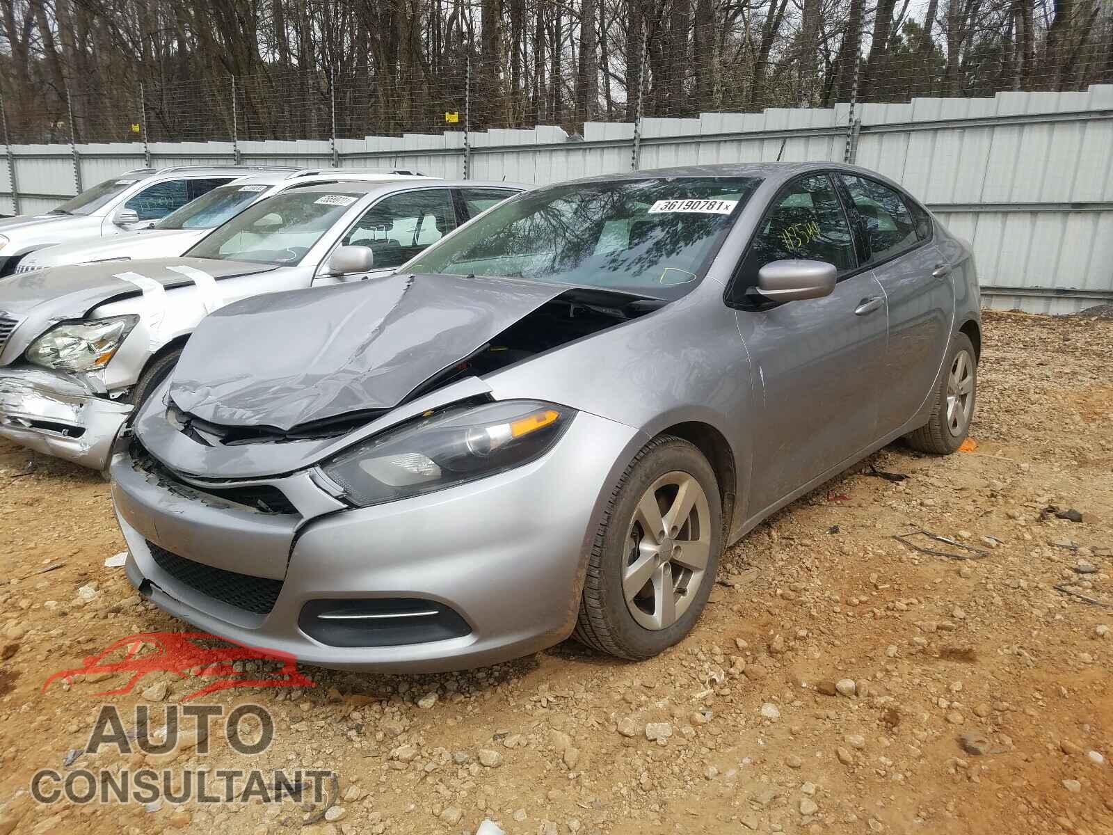 DODGE DART 2016 - 1C3CDFBA8GD604798