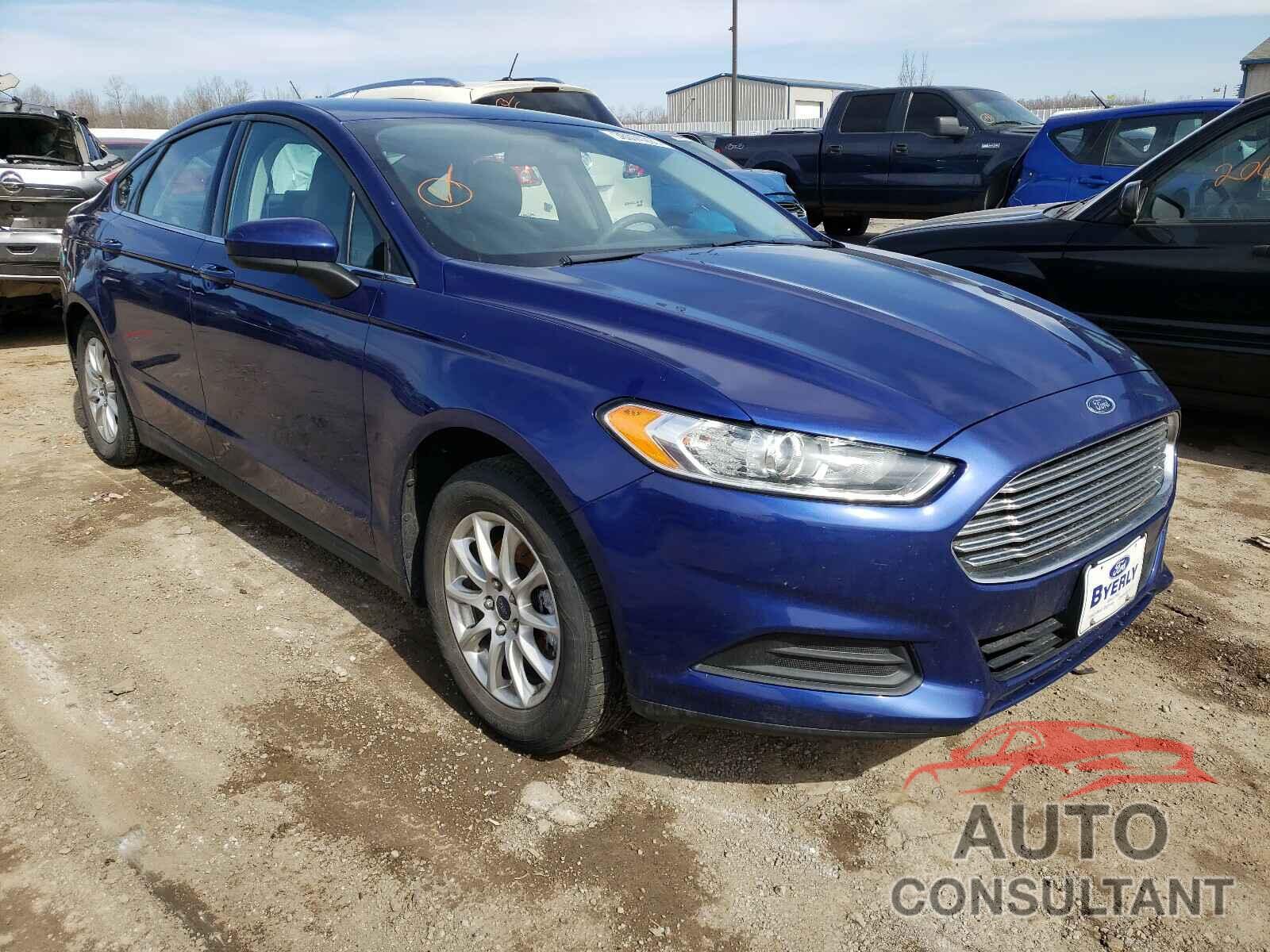 FORD FUSION 2016 - 3FA6P0G75GR325638