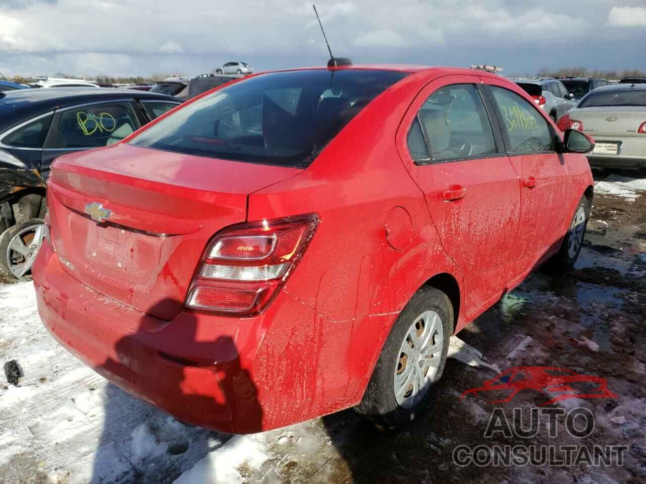 CHEVROLET SONIC 2019 - 1G1JB5SBXK4137347