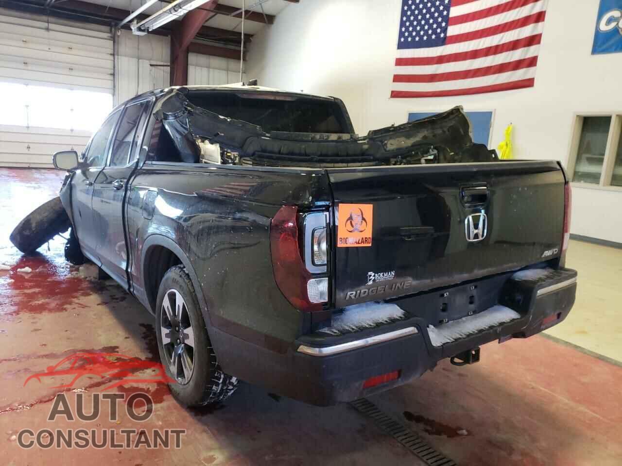 HONDA RIDGELINE 2017 - 5FPYK3F59HB023394