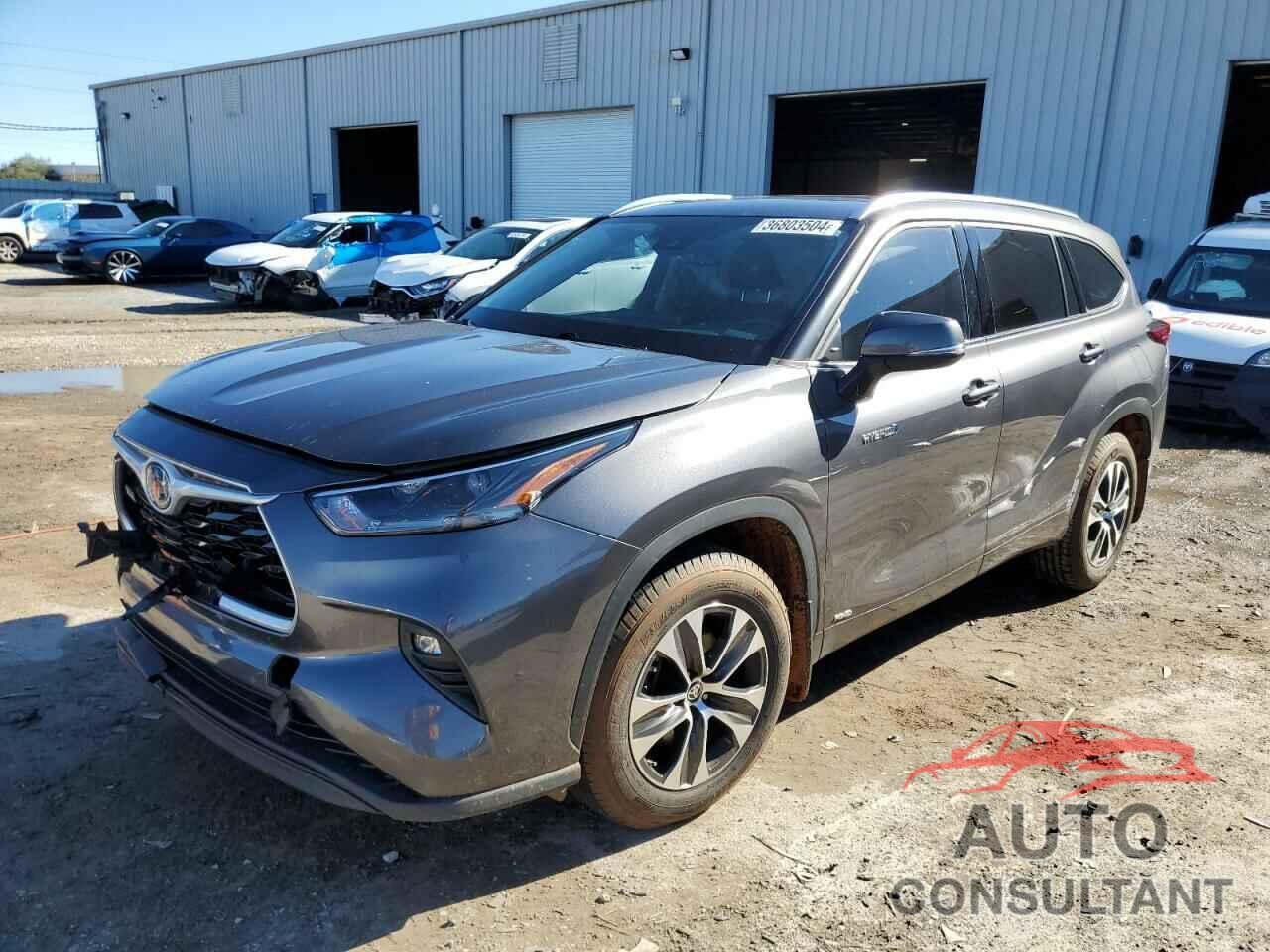 TOYOTA HIGHLANDER 2021 - 5TDGBRCH3MS524003