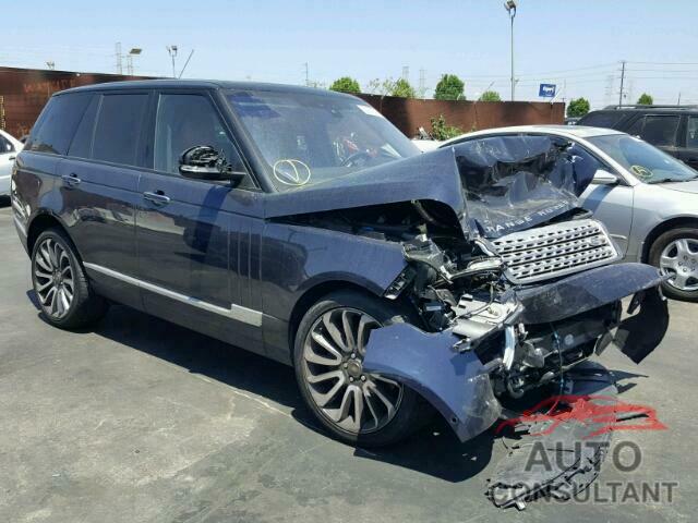 LAND ROVER RANGE ROVER AUTOBIOGRAPHY 2017 - SALGV2FE7HA345491