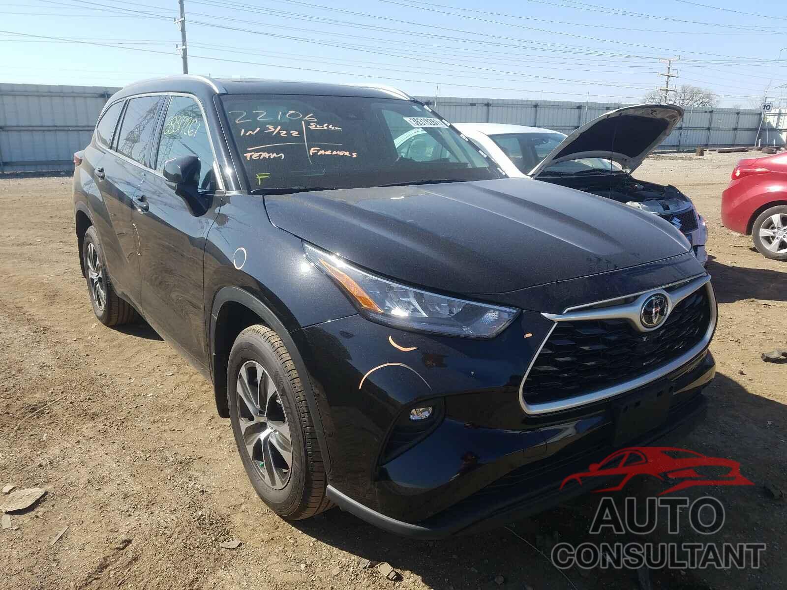 TOYOTA HIGHLANDER 2020 - 5TDHZRBH5LS043122