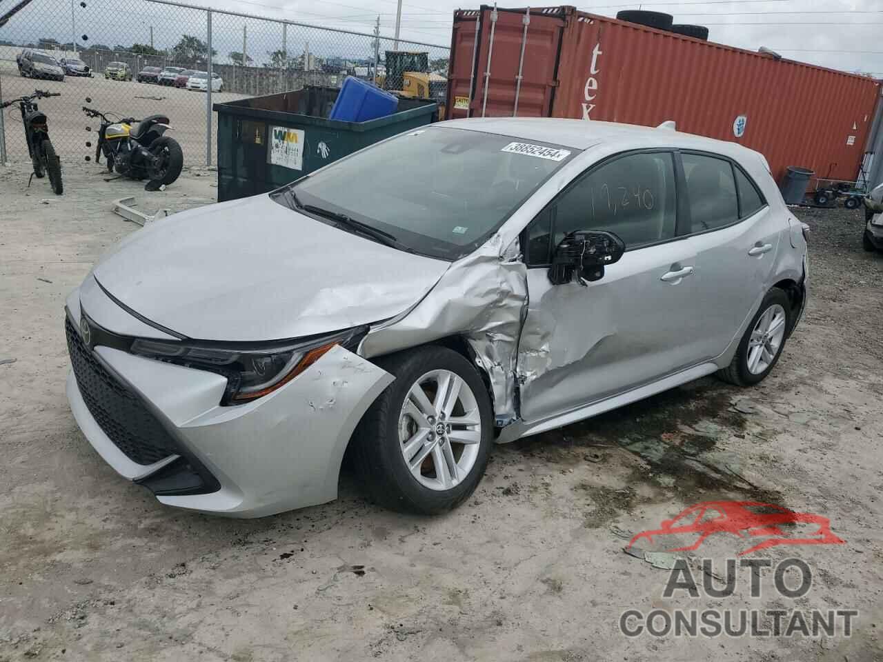 TOYOTA COROLLA 2019 - JTNK4RBE1K3033483