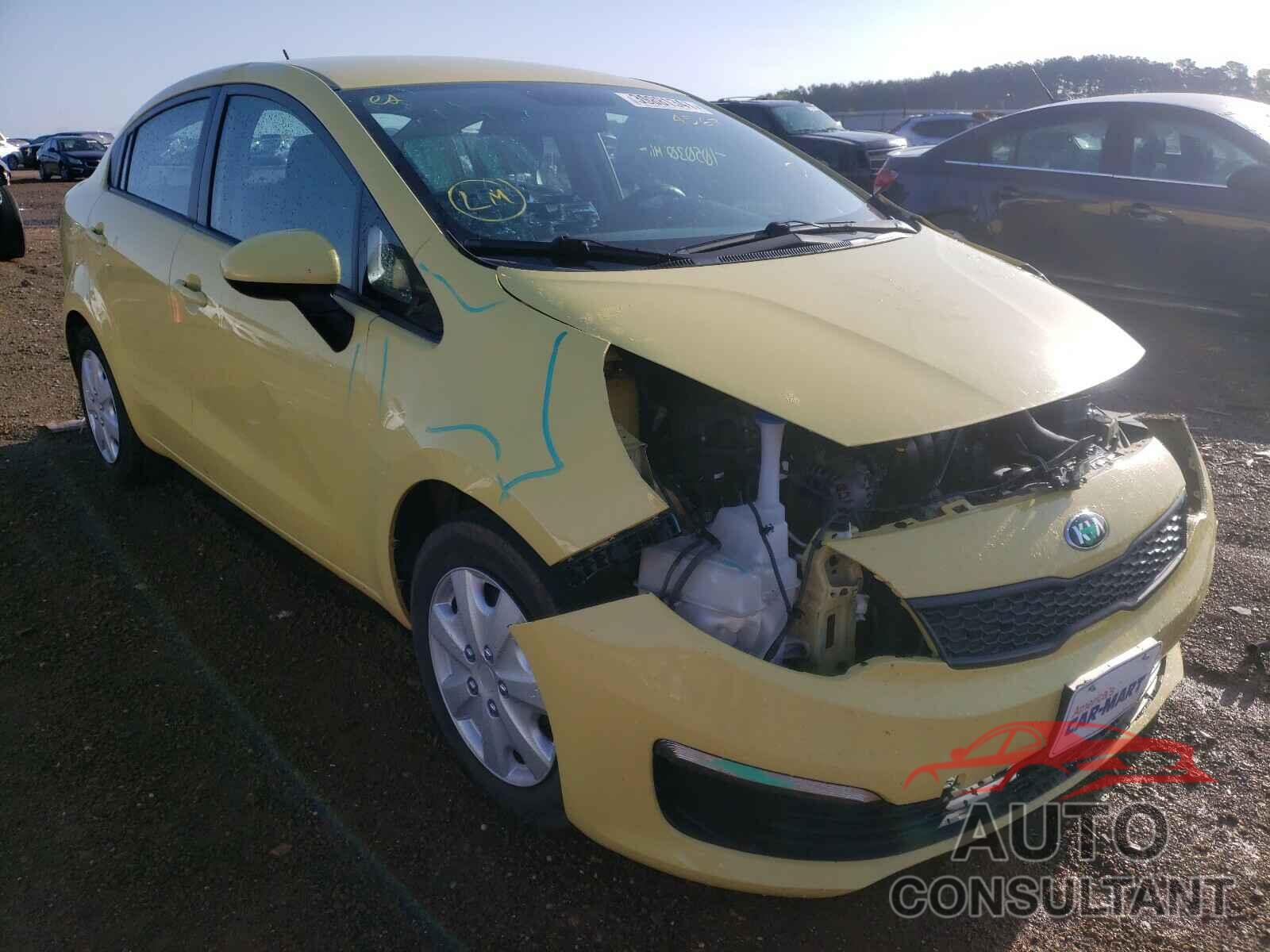 KIA RIO 2016 - KNADM4A3XG6604567