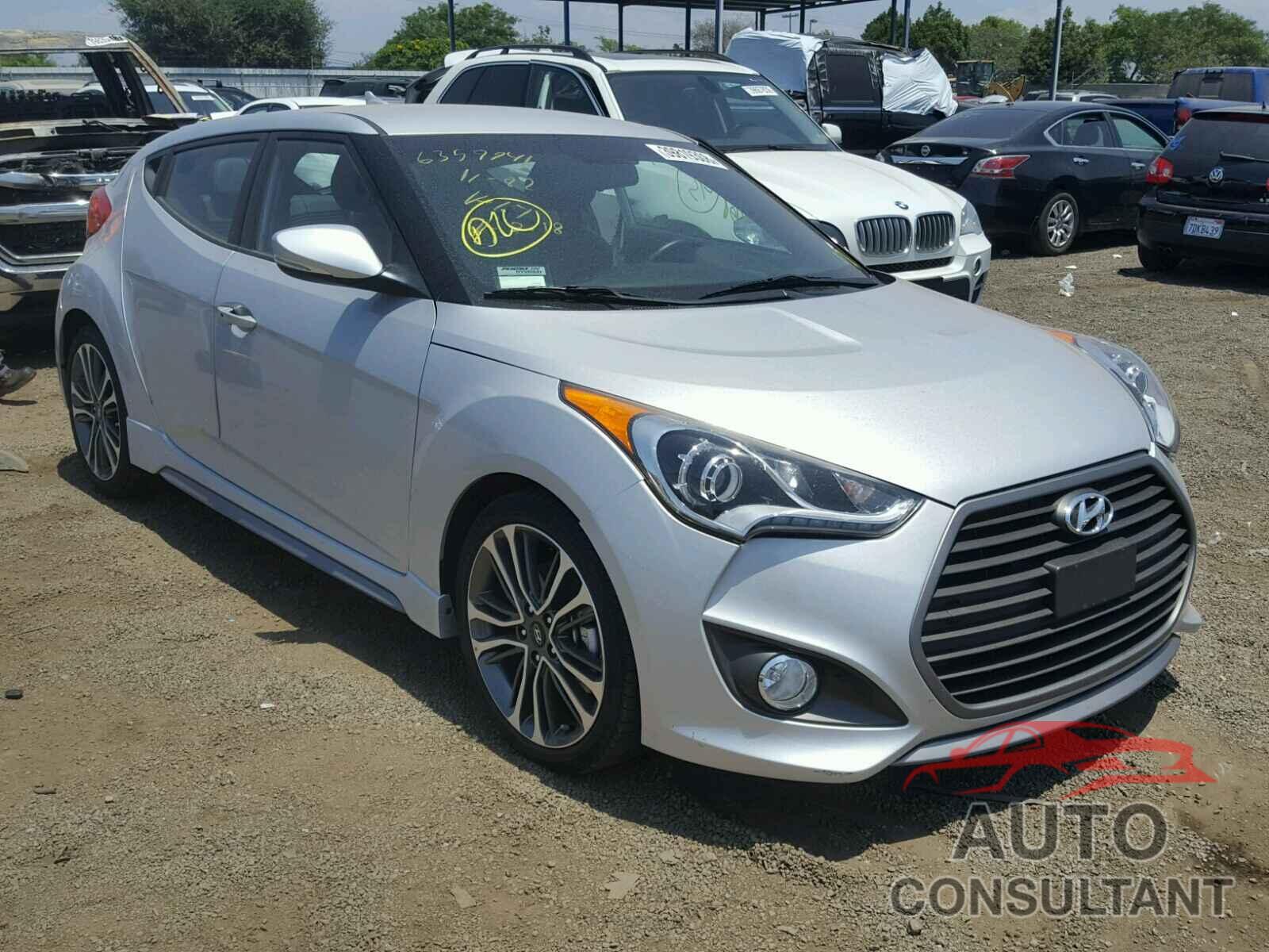 HYUNDAI VELOSTER 2017 - KMHTC6AE5HU313885