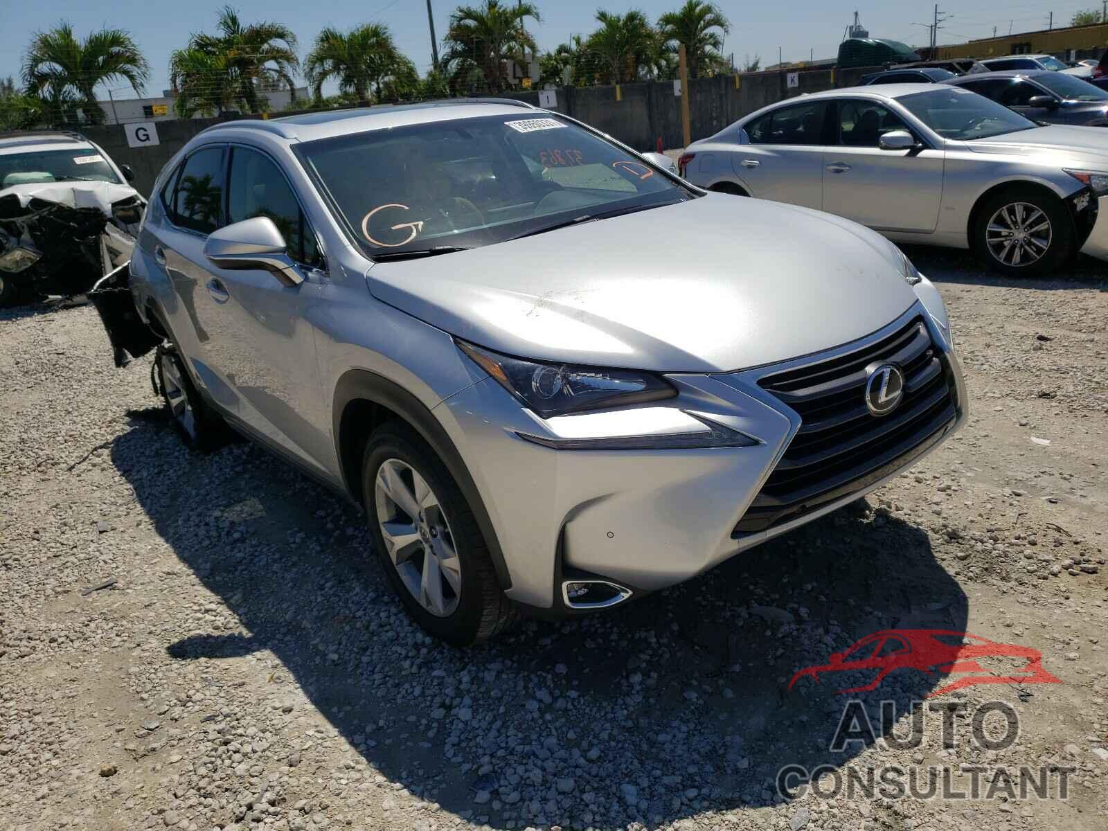 LEXUS NX 2017 - JTJYARBZ9H2057147